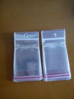 Transparan Cellophane bening Polybag Opp plastik perekat OPP tas Bopp