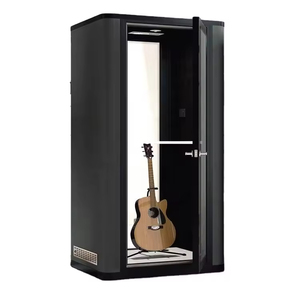 Cabina Telefónica Acústica de Acero Portátil y Fácil de Instalar para Estudios de Grabación Educativos, Oficinas Modernas y Edificios de Oficinas - Product Image 1