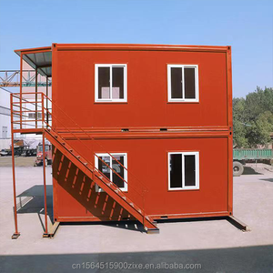 <span class=keywords><strong>Case</strong></span> prefabbricate della villa di progettazione moderna, piccole <span class=keywords><strong>case</strong></span> modulari da vendere, casa prefabbricata del contenitore con il lato anteriore della parete di vetro terrazzo - Product Image 4