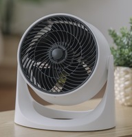 Ventilateur de circulation d'air domestique de 7 pouces, moteur AC silencieux, oscillation 3D, ventilateur de bureau pour la maison et la chambre