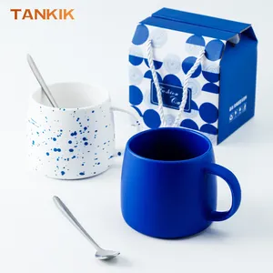 Koi Sublimation Sale Fashion Cute Food Grade Custom Ceramic Mug Cup Coffee Milk Juice Drinking Porcelain Mug Cup For Household
