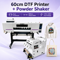 Imprimante DTF 60 cm (corps d'imprimante uniquement, sans tête d'impression) compatible Epson F1080 / I1600 / I3200, garantie 1,5 an, encre pigmentée + shaker à poudre