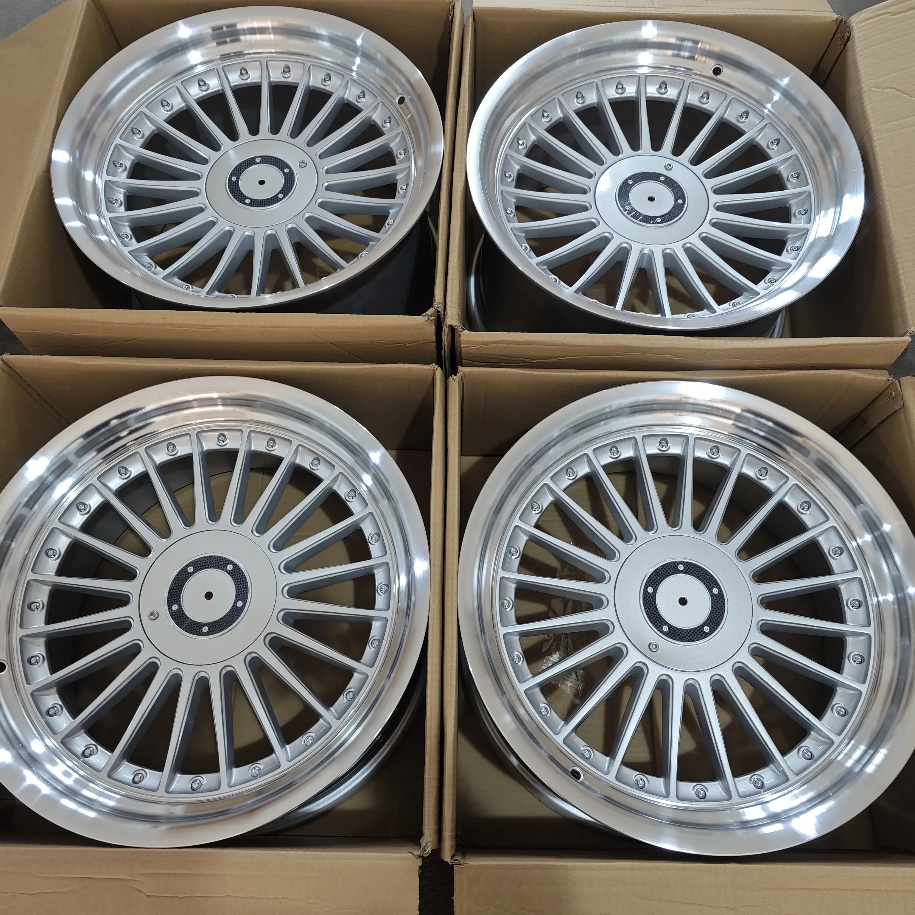 YQ Stock cerchi in lega anteriori 18x 8.5j posteriori 18x10j 5x112 5x120 cerchi PCD per BMW M2 E30