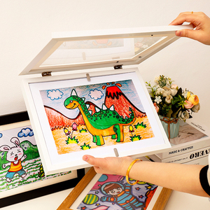 <span class=keywords><strong>Cornice</strong></span> per bambini <span class=keywords><strong>con</strong></span> <span class=keywords><strong>cornice</strong></span> per pittura artistica per bambini - Product Image 2