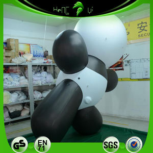 Muñeco panda gigante inflable, personalizado, para exposición y fiesta, precio de fábrica - Product Image 6