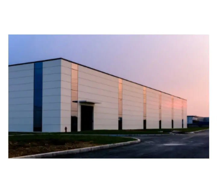 Alta qualidade aço estrutura armazém fabricantes prefab aço estrutura metal frame edifício aeronaves hangar