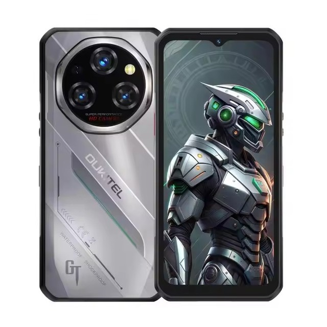Oukitel WP62 12+512GB 6.5 Inch 11000mAh 108MP Main Camera NFC IP68  Waterproof Oukitel Android 15 Mobile Rugged Smartphone