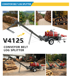 Reliable V4125 Firewood Processor 25T Semi-Auto <strong>Log</strong> <strong>Splitter</strong> Machine 41cm Capacity Heavy Duty Forestry Equipment Wholesale - Product Image 5