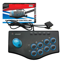 Manette de jeu USB pour PC, joystick d'arcade, contrôleur pour consoles de jeu PS3, PS2, Xbox 360