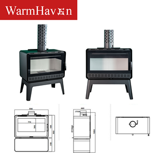 Fabricante JingXin, precio directo personalizado de fábrica, estufa de leña para interiores, estufa de combustible múltiple, <span class=keywords><strong>chimenea</strong></span> para casa - Product Image 3