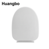 Abattant de toilettes en PP de haute qualité, à fermeture douce et facile à nettoyer, pour les installations publiques, fabriqué en Chine