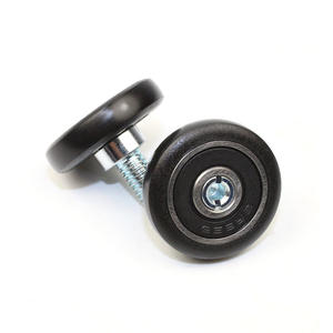 Poleas para Ventanas y Puertas de PVC Suministradas por el Fabricante, Rodamientos 626RS, Acero Recubierto de Goma + POM + Hierro M6/16*25*6mm para Exteriores - Product Image 4