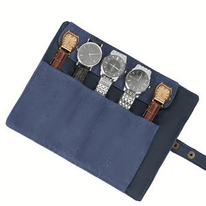 Sac de rangement portable unisexe en toile avec fermeture éclair pour stylos, rideaux et bracelets de montre - Product Image 2