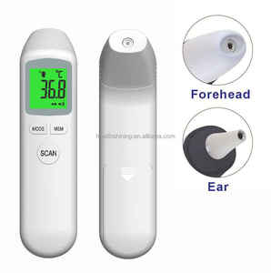 <span class=keywords><strong>Thermomètre</strong></span> numérique infrarouge du corps <span class=keywords><strong>humain</strong></span> portable sans contact <span class=keywords><strong>Thermomètre</strong></span> <span class=keywords><strong>laser</strong></span> frontal portable infrarouge pour bébé - Product Image 1