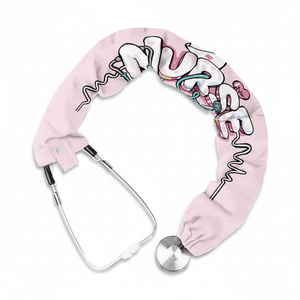 Funda para estetoscopio, funda para estetoscopio con estampado de enfermeras, fundas elásticas para estetoscopio para enfermeras, accesorios para estetoscopio de Vaslcare - Product Image 1