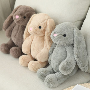Nouveau lapin en polyester doux personnalisé en peluche pour animaux de compagnie jouet interactif grinçant avec remplissage en coton PP pour chiens <span class=keywords><strong>et</strong></span> chats - Product Image 3