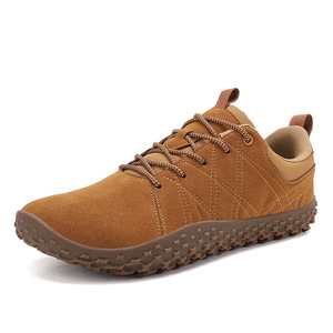Chaussures de randonnée à bout large pour hommes, grises, antidérapantes, grandes tailles, pour la course à pied, les sports de plein air et les sentiers - Product Image 2