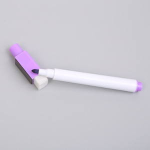 Marcadores para pizarra blanca con puntas de pincel, reutilizables, a base de agua, borrables, suministros de oficina y estudio, cuerpo de plástico, juego colorido - Product Image 3