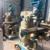 Machine à fraiser verticale universelle d'occasion ZX6350C en excellent état pour les tâches industrielles de travail des métaux