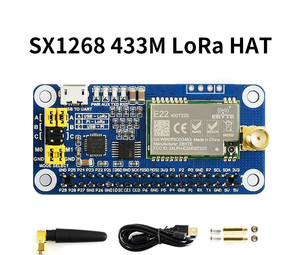 Papan Ekspansi Raspberry <span class=keywords><strong>Pi</strong></span> LoRa Modul Nirkabel SX1268/1262 Frekuensi 433/470/868/915MHz - Product Image 5