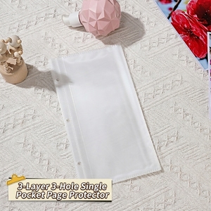 Porta Carte in PP con Chiusura a Bottone, Album Fotografico per <span class=keywords><strong>Foto</strong></span> e Biglietti da Visita, Elegante Accessorio di Moda con Capacità di 3 Pollici - Product Image 3