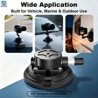 Support de ventouse manuel multi-gobelets de 4,5 pouces pour vente en gros, capacité de charge de 50-70 kg, pour réparation automobile et accessoires photo
