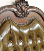 Ensemble de chambre à coucher en bois massif de style américain, luxe, antique, vintage, durable, de qualité supérieure, pour salle à manger et chambre d'hôtel