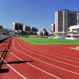 Bền nhựa theo dõi sân bóng đá công viên lối đi sân chơi sàn tiêu chuẩn quốc gia trường thể thao lĩnh vực theo dõi - Product Image 3