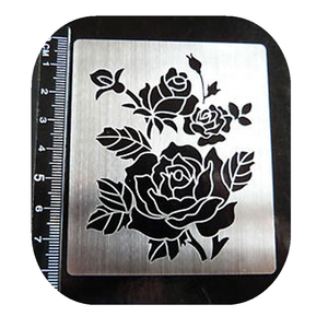 Custom Design Copper Etching Drawing Stencil/Templates - Product Image 1