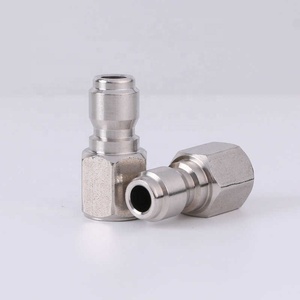 Raccords rapides pour tuyaux pneumatiques, connecteurs rapides en acier inoxydable 304, pistolet à eau haute pression, connexion directe - Product Image 4