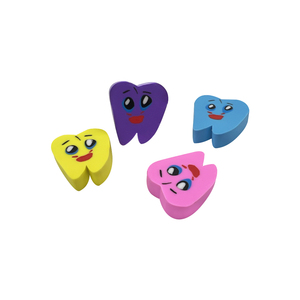 50 gommes dentaires par sachet, gommes mignonnes en forme de <span class=keywords><strong>dent</strong></span>, gommes créatives <span class=keywords><strong>pour</strong></span> clinique dentaire, cadeau créatif <span class=keywords><strong>pour</strong></span> enfants, mini gommes - Product Image 6