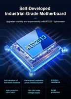 Tablette industrielle tout-en-un Wintronix 10 15 pouces à écran tactile capacitif mural, processeur multi-cœur, 4 Go de RAM, 512 Go