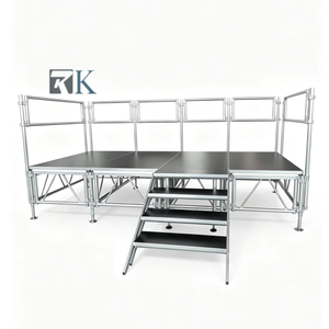 High Quality Outdoor Performance Aluminum Adjustable Height Concert <b>Platform</b> Event Truss Plywood Portable <b>Stage</b> - Product Image 1