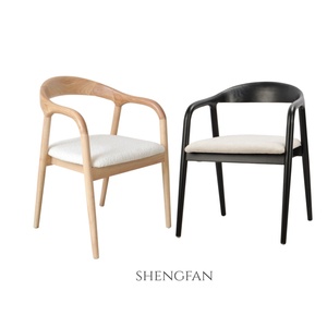 Silla de Comedor de Diseño Simple y Exquisito, Tapizada en Cuero y Tela, Color Personalizable, Silla Summit para Hotel y <span class=keywords><strong>Restaurante</strong></span> - Product Image 6