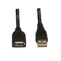 Cable de Extensión USB 2.0, Cable de Extensión LVDS, Transmisión Estable para Reproductor MP3, MP4, Cámara, Computadora, OEM, ODM, Venta de Fábrica