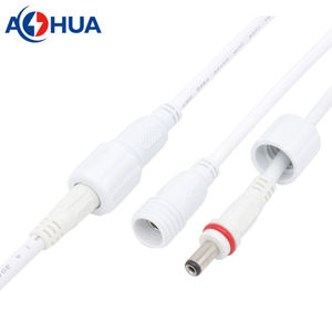Водонепроницаемый пластиковый прозрачный Штекерный гнездовой кабель постоянного тока AHUA lighting Project M13 - Product Image 2