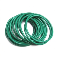 Präzisions-OEM-ODM Chemikalienbeständiger Grüner Fluorkautschuk FKM O-Ring Dichtungsring für Erdöl- und Chemieanlagen