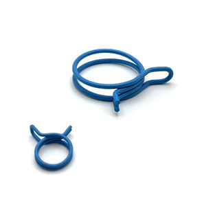 Collier <span class=keywords><strong>de</strong></span> serrage à fil unique CE ISO Factory Blue Coil Wire Torsion Spring - Product Image 3