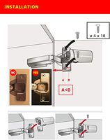 Amortisseurs à fermeture douce meubles armoires de cuisine portes coussin charnière tasse fabriqué en Allemagne Silence tampon Pack 2 adaptateur de charnière