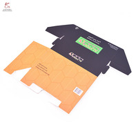Boîte d'emballage personnalisée pour thé et café en papier cadeau imprimé avec laminage mat