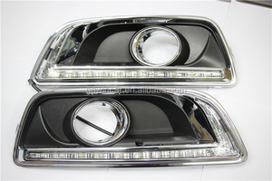 Chất lượng cao Phụ Kiện Xe Hơi <span class=keywords><strong>LED</strong></span> DRL ban ngày Chạy ánh sáng cho Chevrolet Malibu 2011 - 2015 <span class=keywords><strong>LED</strong></span> Đèn sương mù - Product Image 3