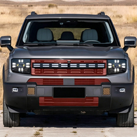 Grille avant en maille Maremlyn pour Jetour T1, matériau ABS, grille avant, protection contre les insectes, maille de protection, accessoires extérieurs de voiture, tout-terrain