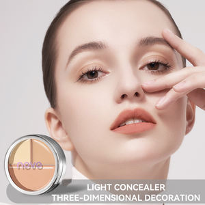 Novo multifunzione crema minerale impermeabile copertura completa contorno viso correttore di lunga durata professionale Unisex - Product Image 2