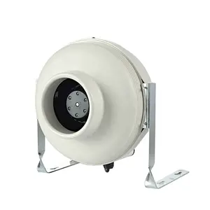 4 inch tiêu thụ thấp Inline Duct Fan IP67 không thấm nước im lặng hỗn hợp dòng chảy Fan