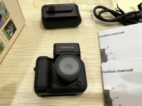 Mini Cámara Llavero Y4000 HD 1080P con Flash, Base de Carga, Grabadora de Video Portátil DV con Pantalla, Cámara Retro para Niños y Campus