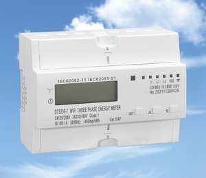 Compteur d'énergie intelligent Wifi Ac380v 100a 3 phases Lcd Bidirectionnel Compteur d'énergie Wifi Compteur <span class=keywords><strong>kwh</strong></span> Communication RS485 - Product Image 4