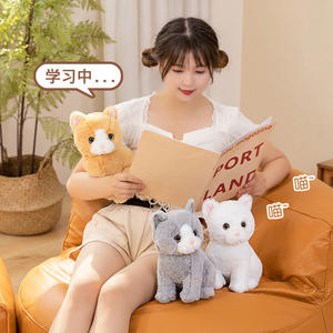 <span class=keywords><strong>Orange</strong></span> <span class=keywords><strong>Chat</strong></span> En Peluche Jouet Siamois Birman British Shorthair <span class=keywords><strong>Chat</strong></span> Kitty Coussin Calico Tabby <span class=keywords><strong>Persan</strong></span> Chaton En Peluche Animal Poupée - Product Image 2