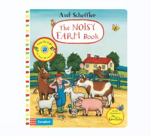 Шумная фермерская книга для прессы на странице звуковая книга для детей Интерактивная звуковая книга