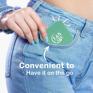 4 toppe colorate <span class=keywords><strong>Per</strong></span> foglio a forma di cuore brufolo di <span class=keywords><strong>Acne</strong></span> Patch con custodia in plastica con specchio - Product Image 5