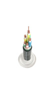 Cable de media tensión, ignífugo, polietileno reticulado irradiado, cables de energía eléctrica, conductor de cobre XLPE